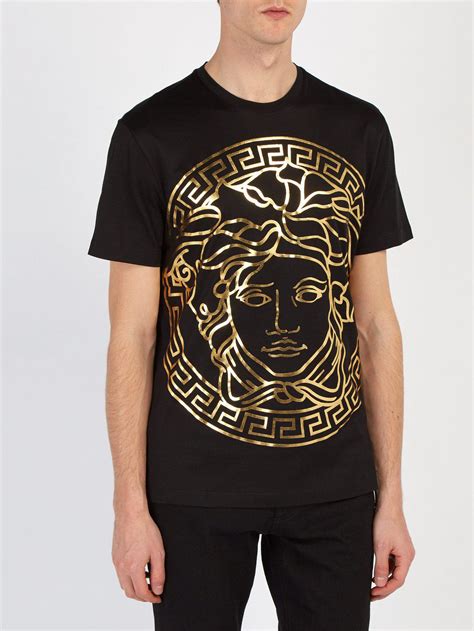 versace t shirt medusa logo|men's versace t shirt sale.